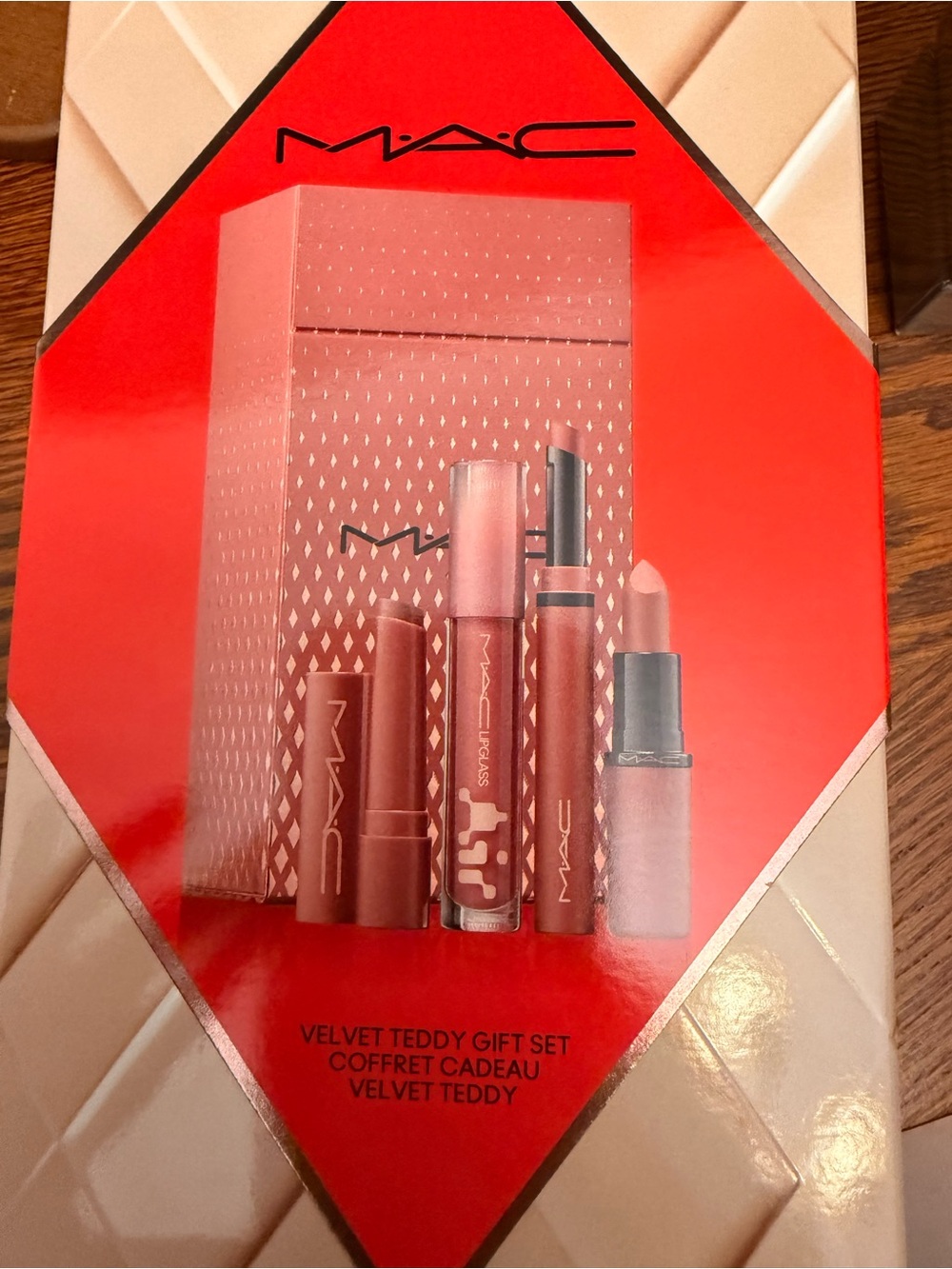 MAC Cosmetics Velvet Teddy Lip Set - Nude, Pink, Brown